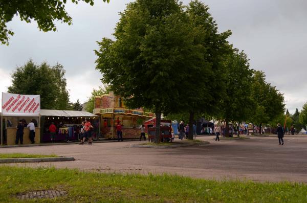 Festivalområdet Tisdag