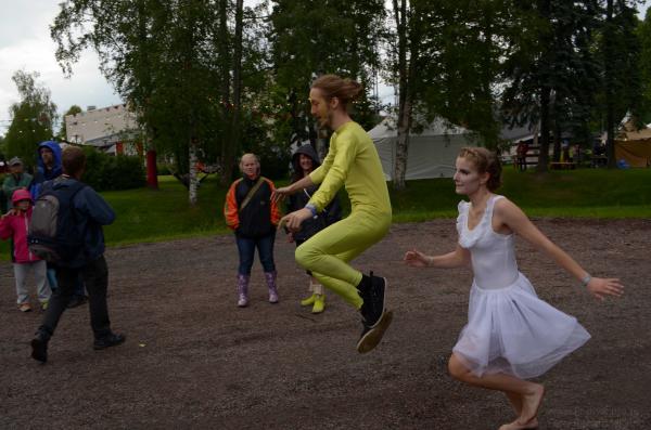 Festivalområdet Tisdag