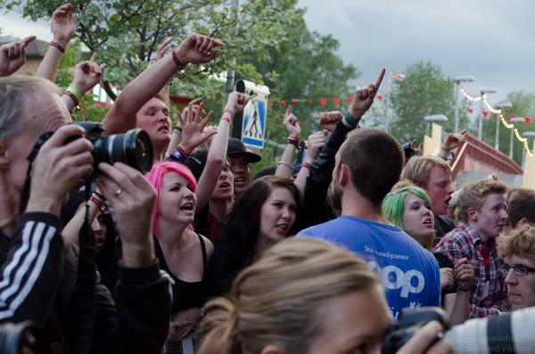 Enter Shikari - Peace and Love 2012 Torsdag