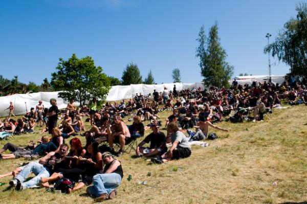 Sweden Rock Festival Mingel och campingbilder 39